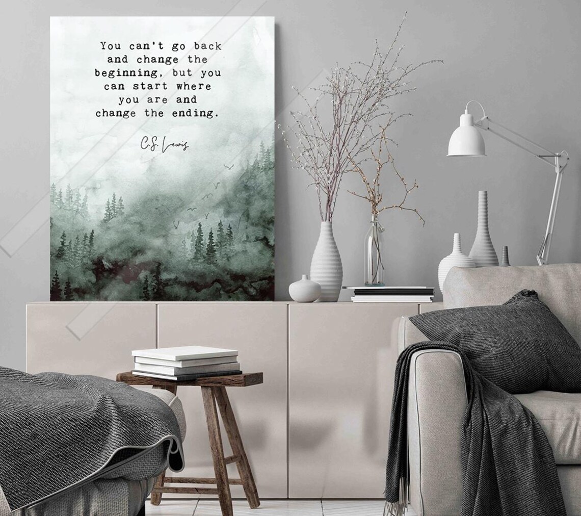 Inspirational Quote Art Print, Office Wall Decor - Image 2