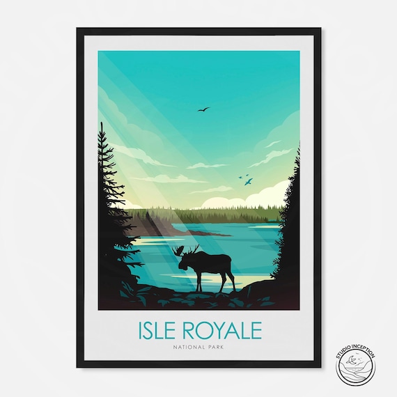 Isle Royale National Park Art Print