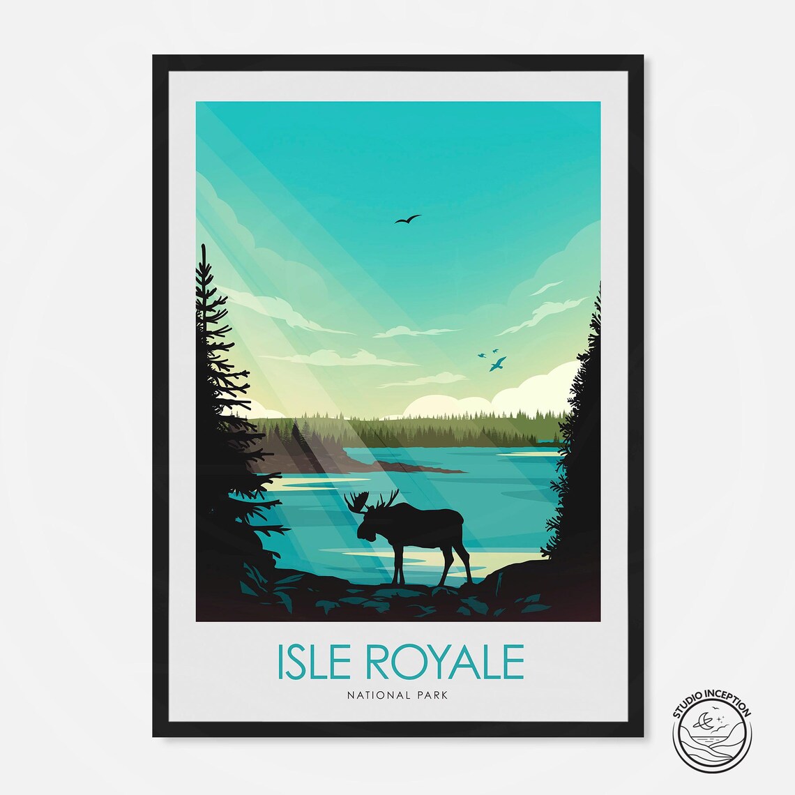 Isle Royale National Park Art Print