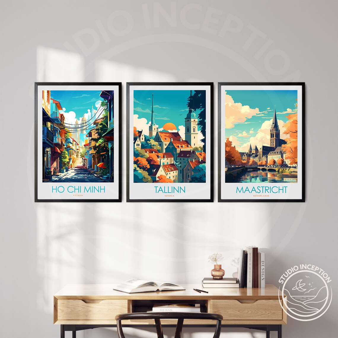 Tallinn Travel Poster, Estonia Home Decor - Image 2