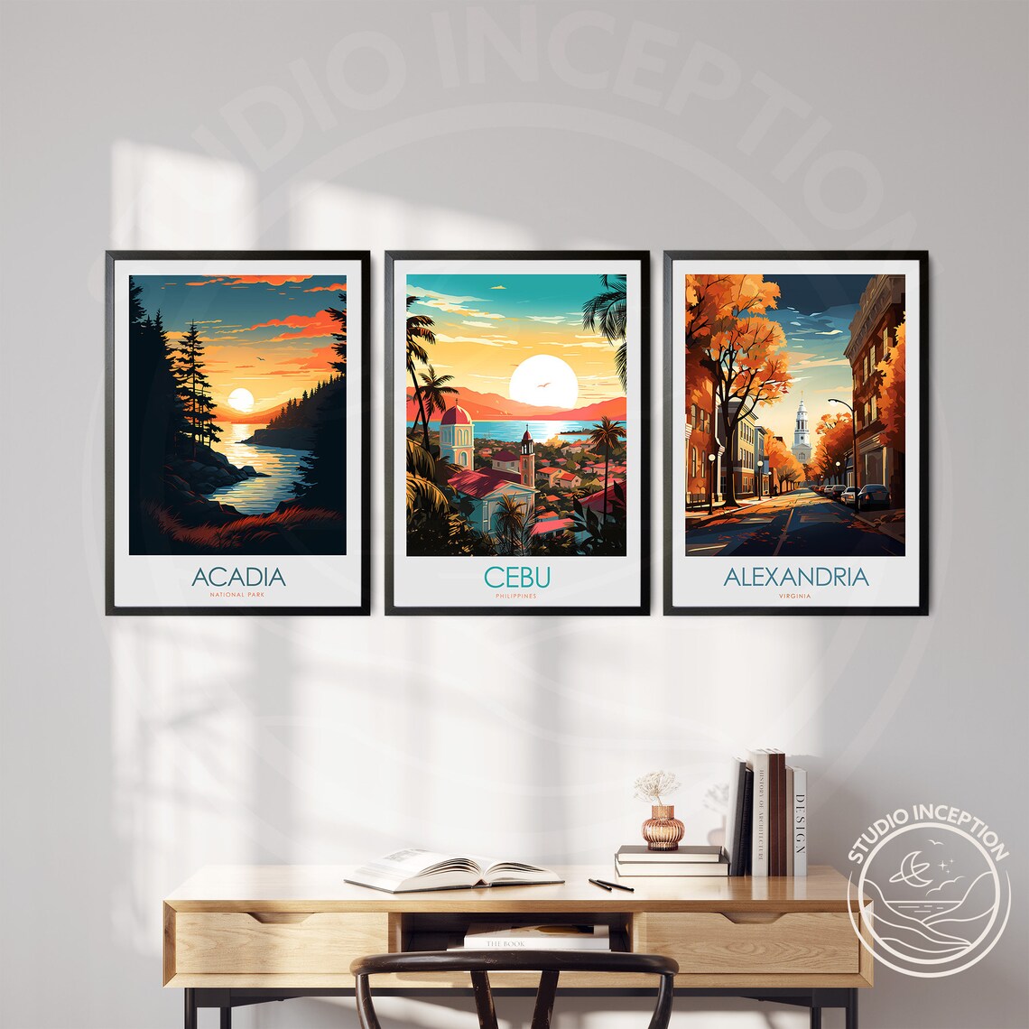 Cebu Philippines Travel Poster, Asia Wall Decor - Image 2