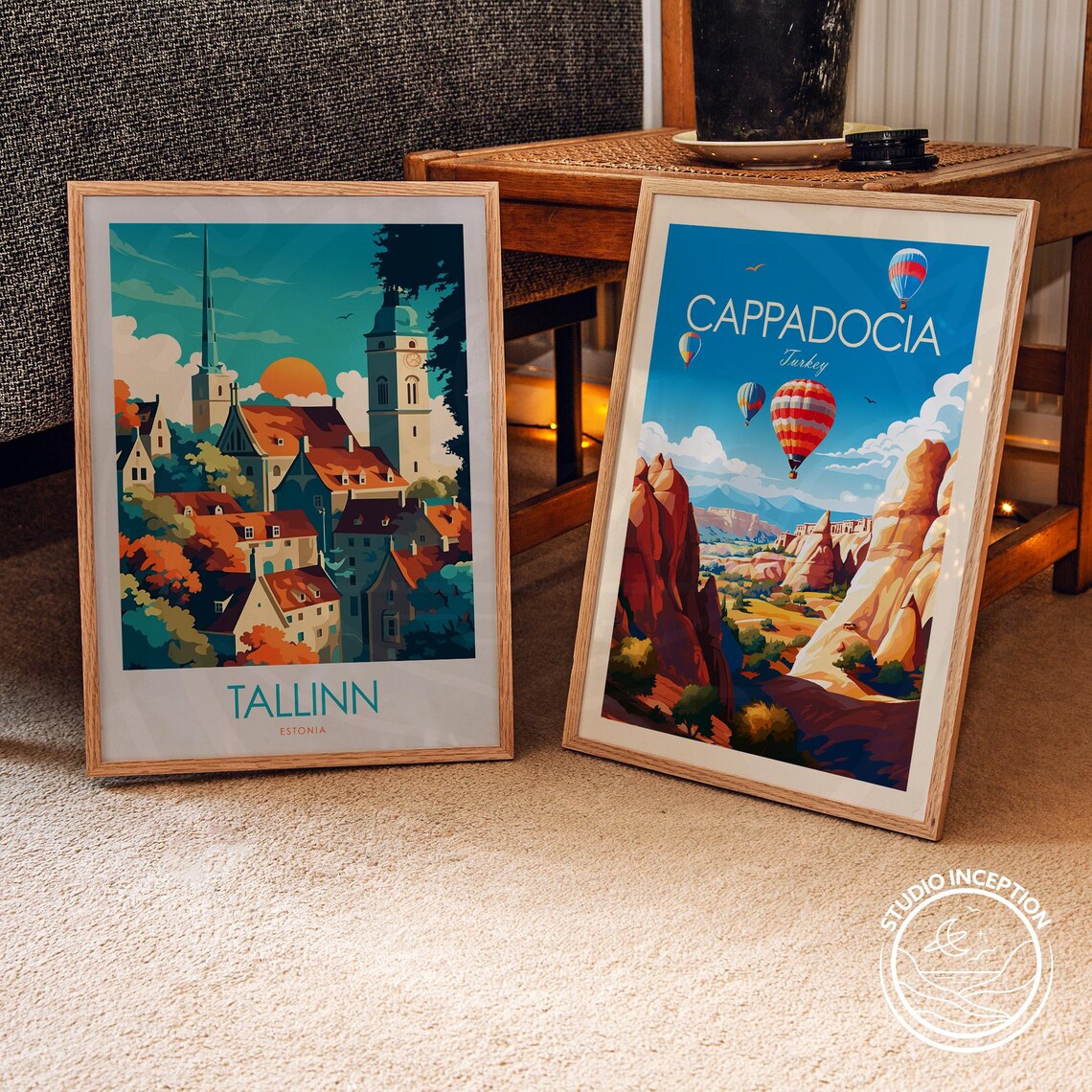 Tallinn Travel Poster, Estonia Home Decor - Image 3