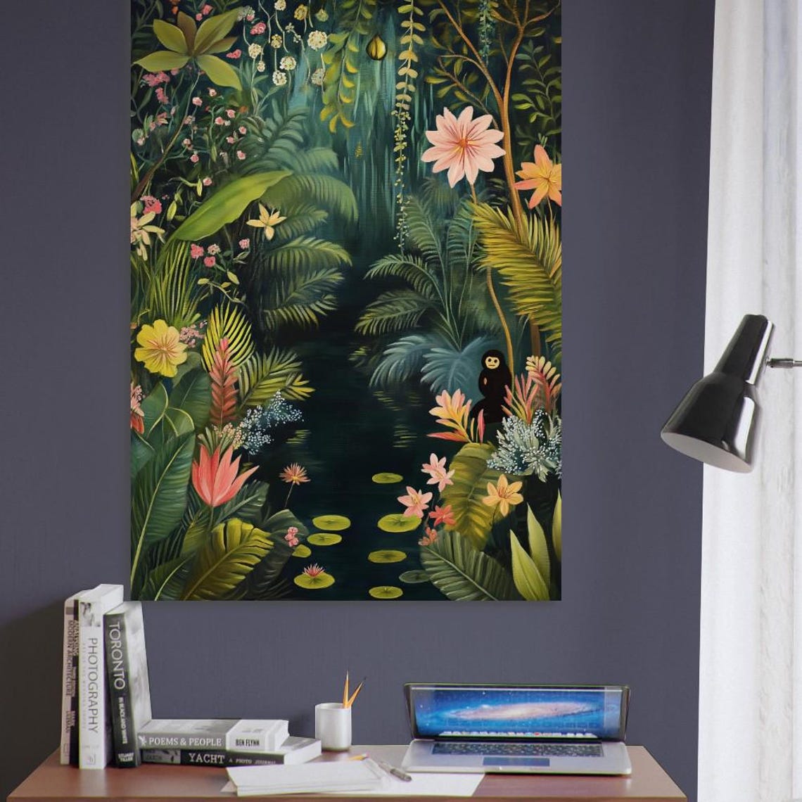 Henri Rousseau Contemporary Beach Art Print