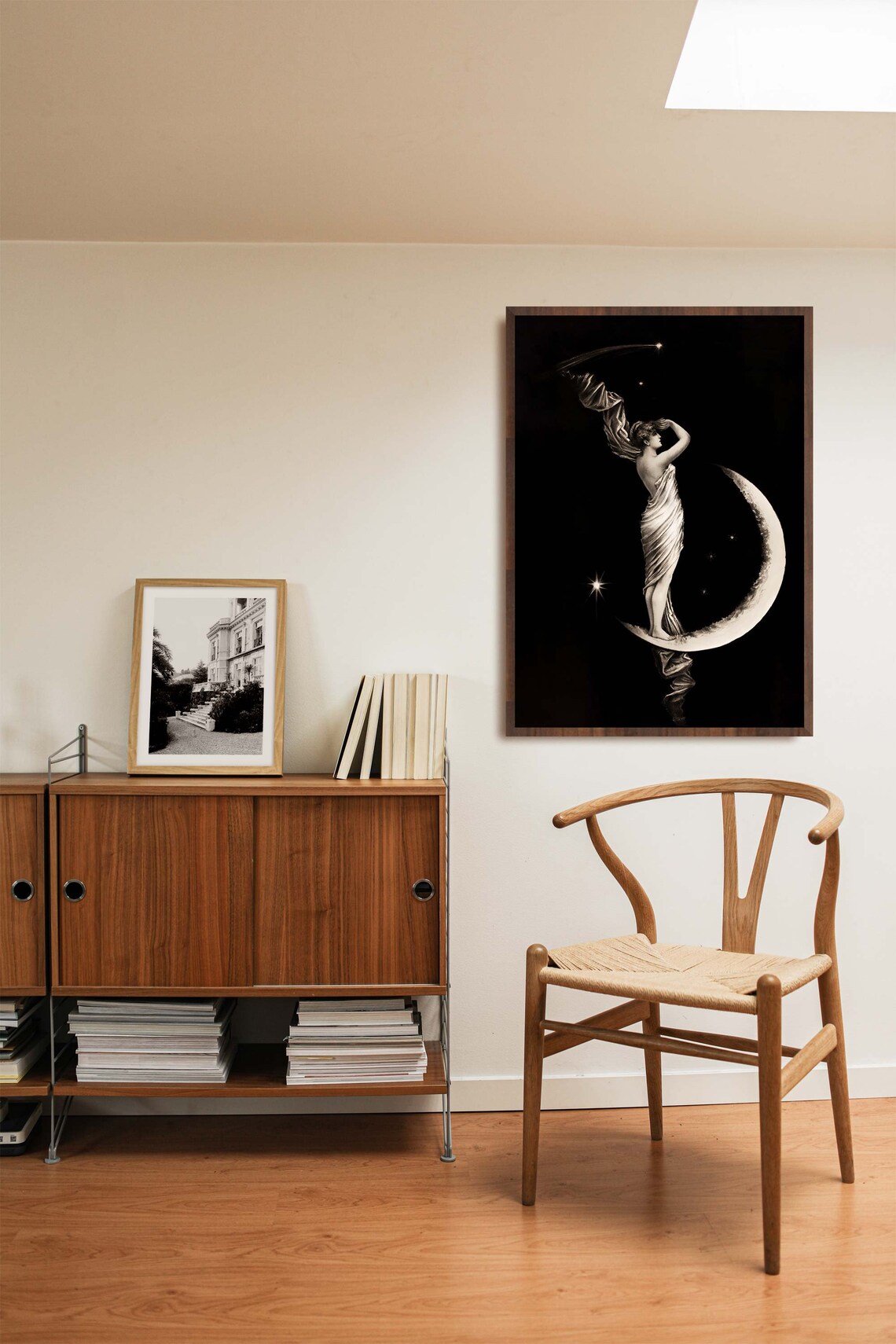 Dark Academia Decor, Celestial Wall Art Print - Image 2