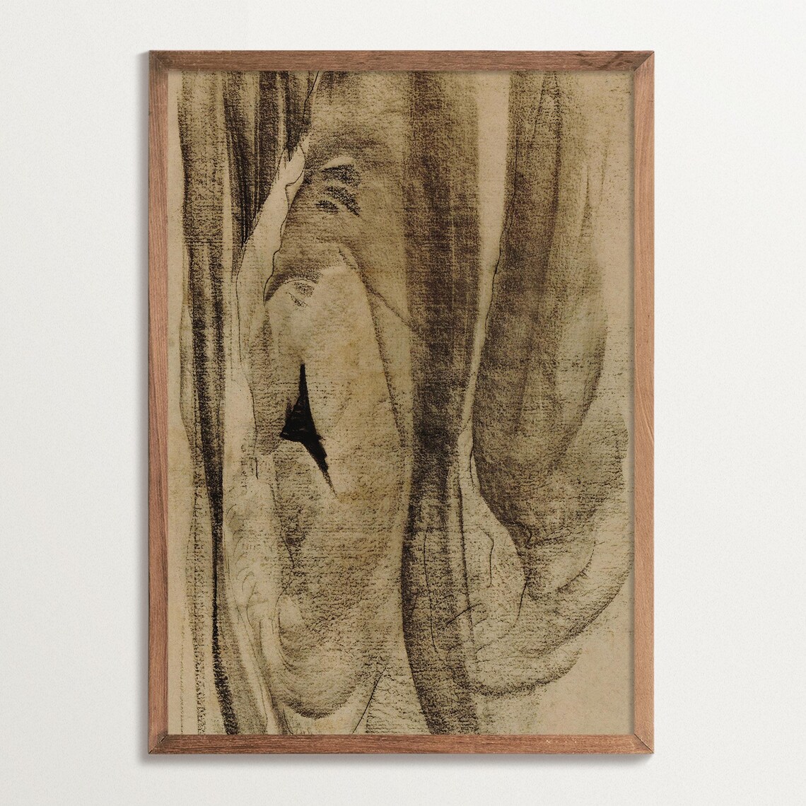 Wabi Sabi Japandi Abstract Art Print, Minimalist Zen Decor