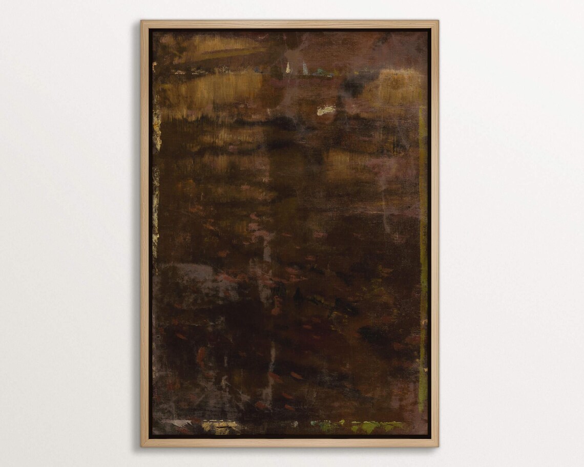 Moody Abstract, Wabi Sabi Home Decor Art Print