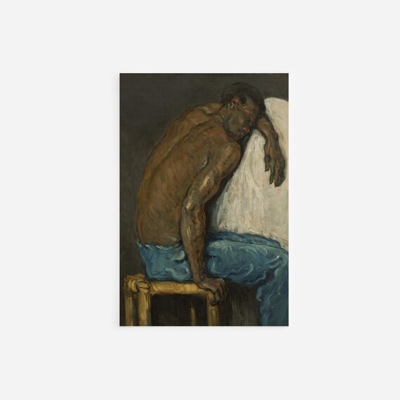 Paul Czanne Scipio 1867 Reproduction Of A Classic Painting Photo Poster Print Art Gift Cezanne Blm Black History Bame