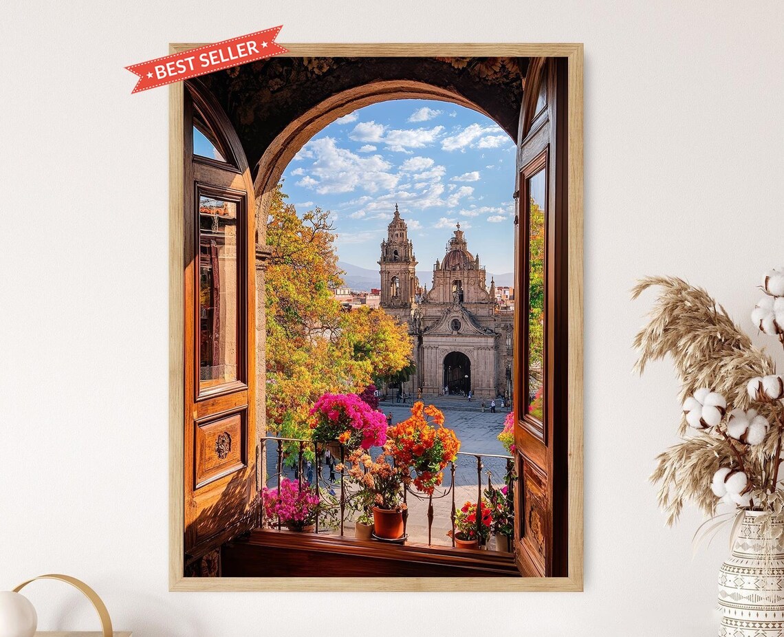 Guadalajara Teatro Degollado View, Mexico Art Print