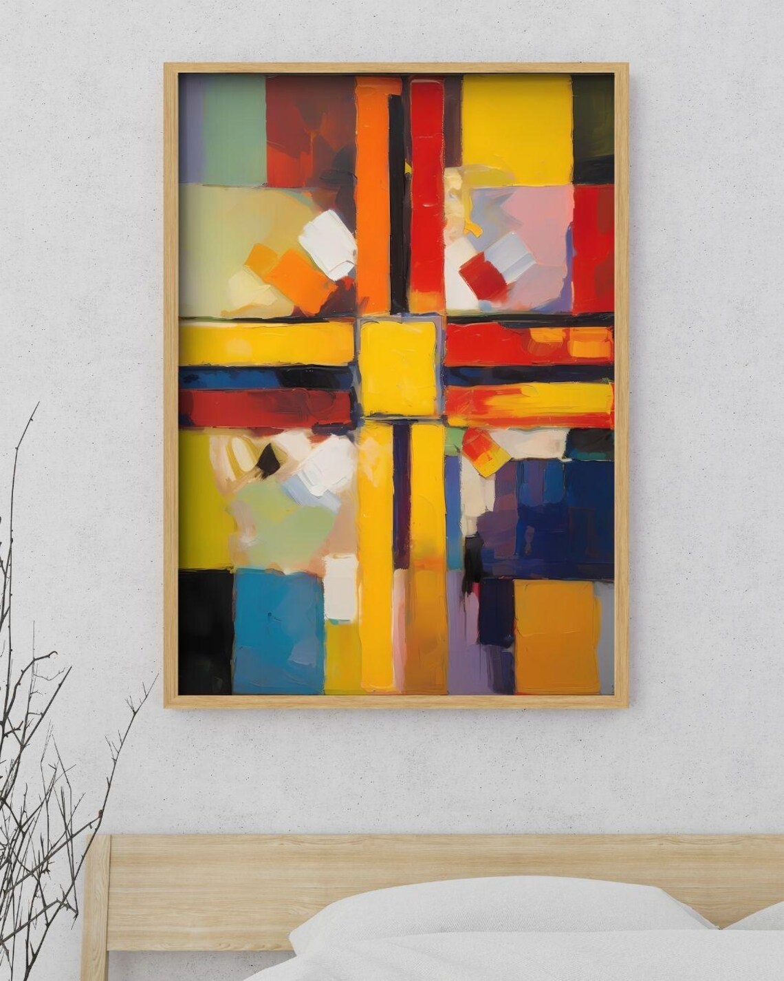 Abstract Art, Colorful Modern Abstract Poster - Image 4