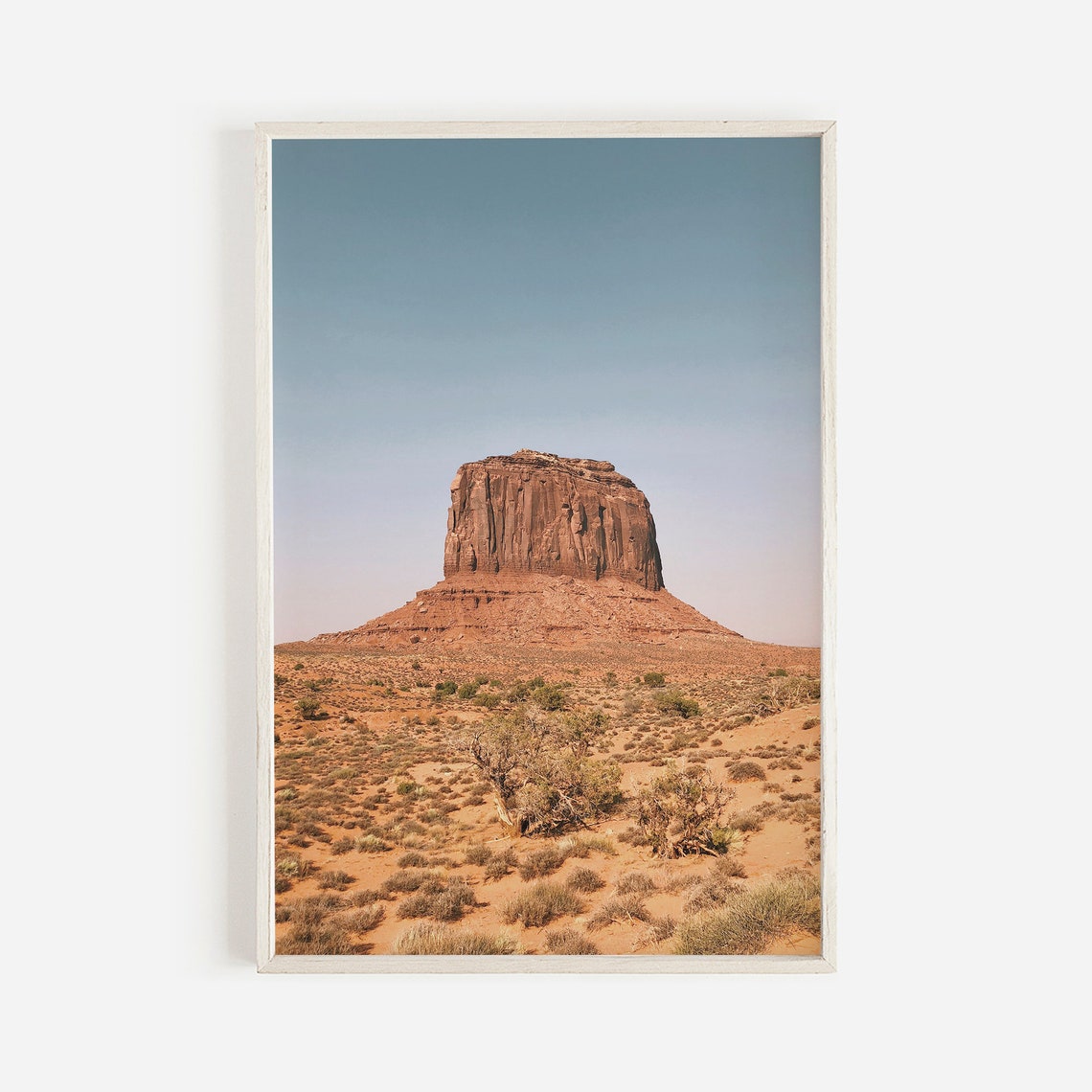 Merrick Butte Monument Valley Red Rock Desert Landscape Poster