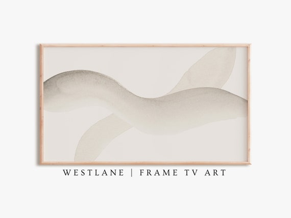 Minimalist Modern Farmhouse Neutral TV Art