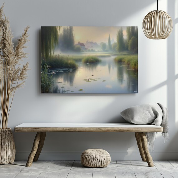 Serenade Of Serenity Wall Art Matte Nature Decor For Home Ideal For Housewarming Birthdays Or Holidays Scenic Art Print Home