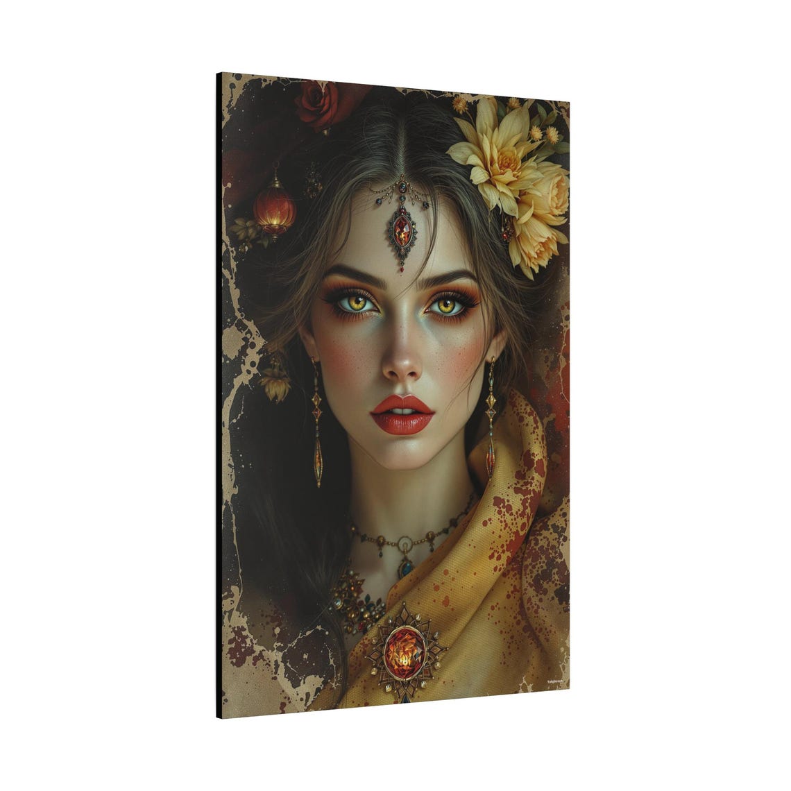 Bohemian Goddess Abstract Art Print - Image 2