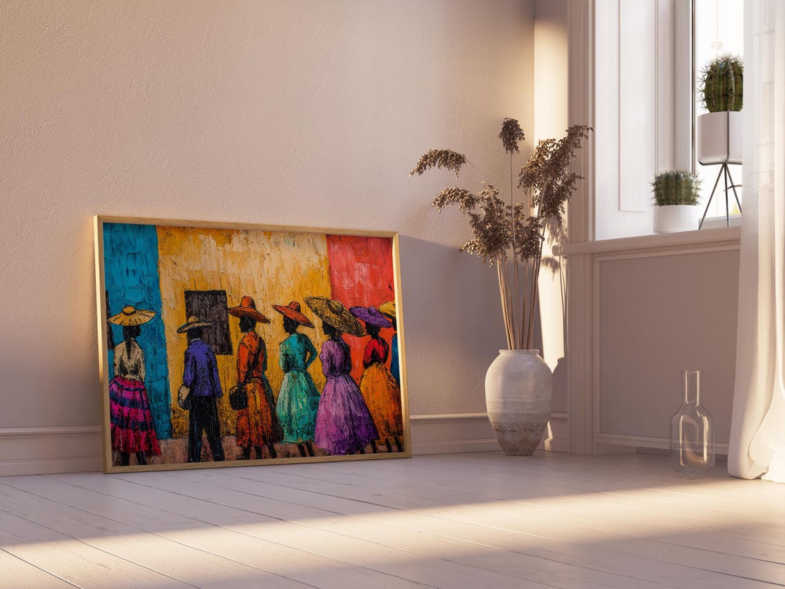 Mexican Wall Art Print, Gift For Her - Image 2