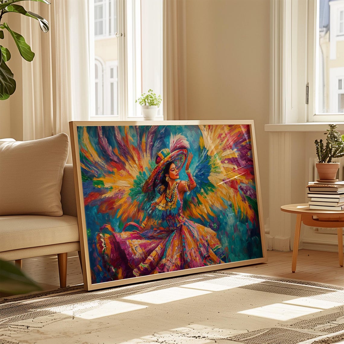 Mexican Wall Art Print, Gift For Her - Image 4