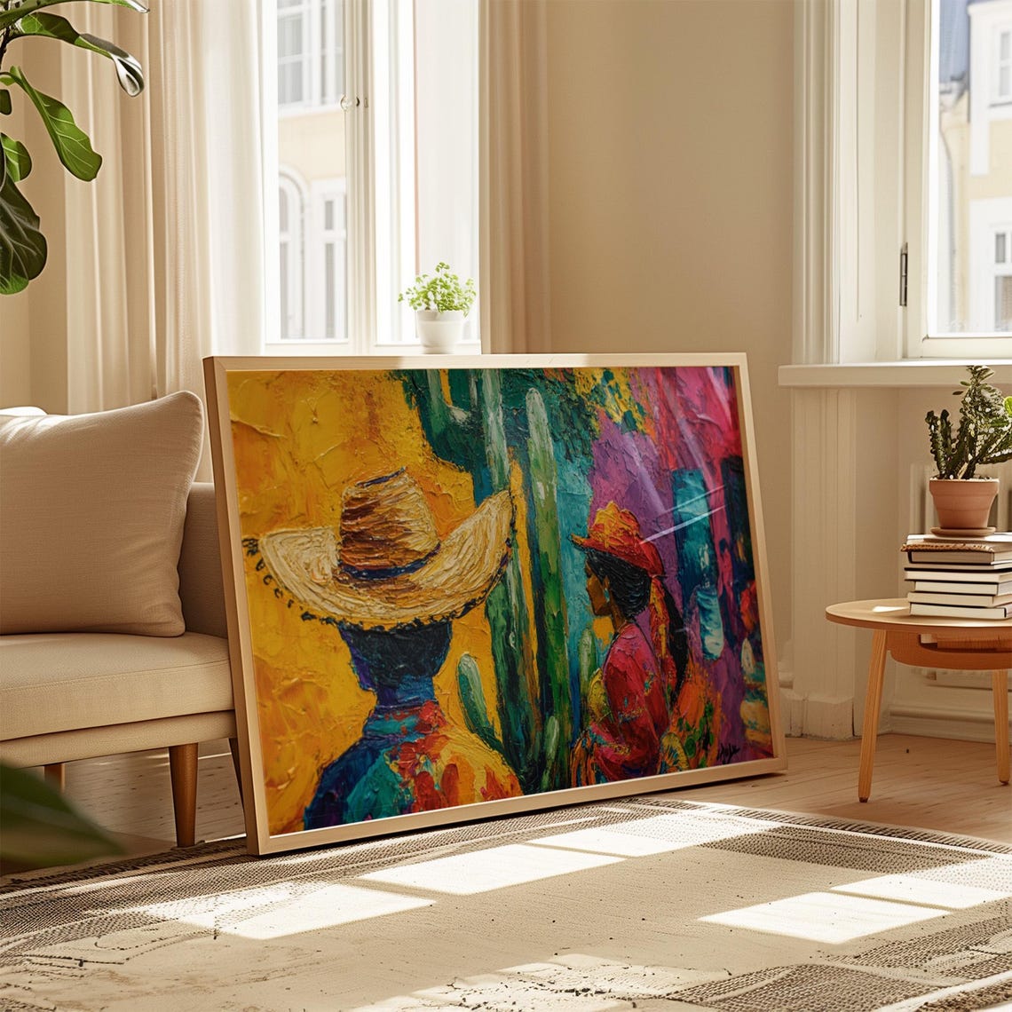 Mexican Wall Art Print, Gift For Her - Image 4