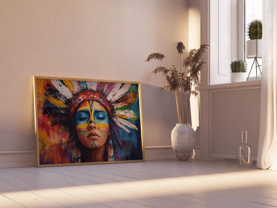 Mexican Art Print, Home Decor Gift for Her - Image 2