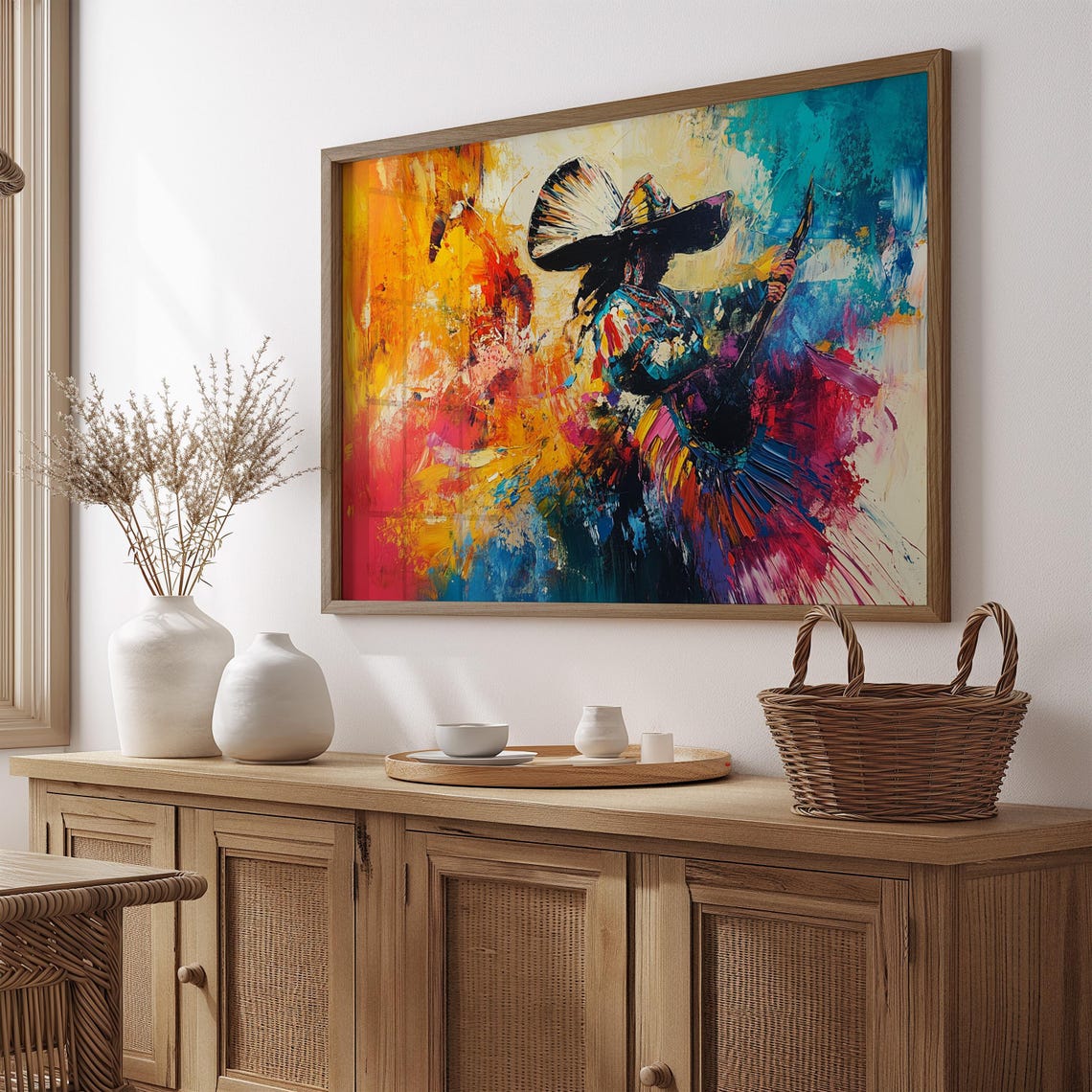 Mexican Wall Art Gift for Her