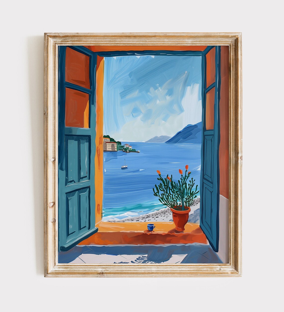 Henri Matisse Minimalist Art Print, Modern Gallery Decor