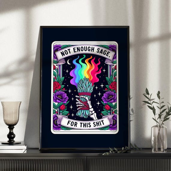 Skull Skeleton Gothic Emo Art Print