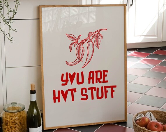 Trendy Wall Art Kitchen Decor Cute Gift Kitchen Art Typography Print Cookng Gift Neutral Wall Art Vintage Print Valentines Day Funny Gift