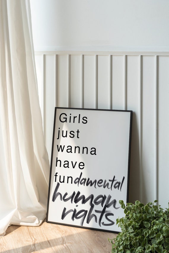 Womens Rights Feminism Art Print Duo Female Empowerment Poster Feminist Quotes International Womens Day Gift Ideas Pdf