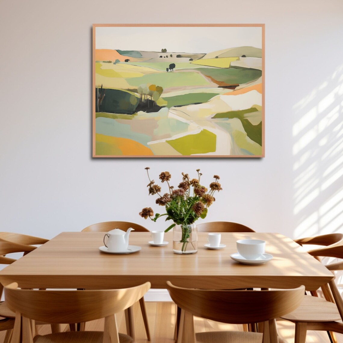Abstract Landscape Modern Landscape Art Print - Image 2