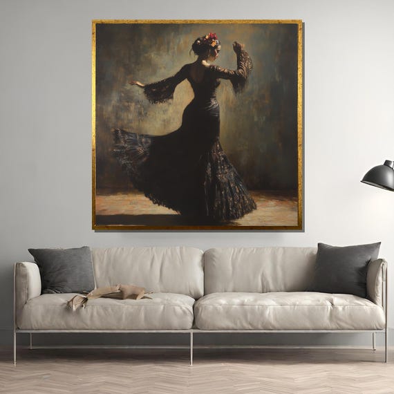 Flamenco Dancer, Spanish Dance Art Print
