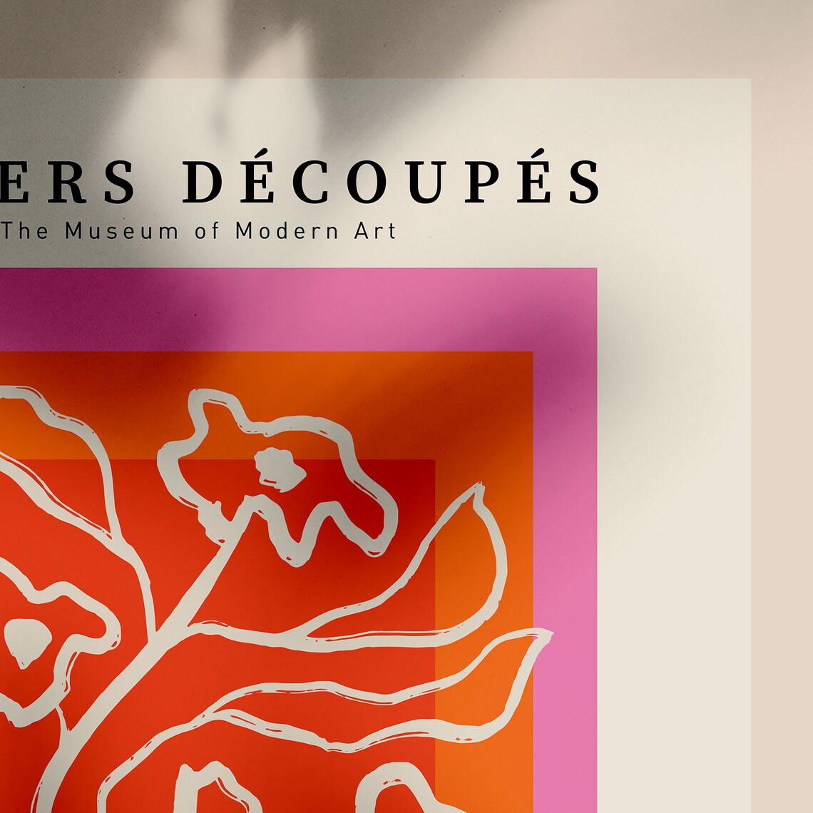 Matisse Flower Poster, 60s Retro Botanical Art Print - Image 4