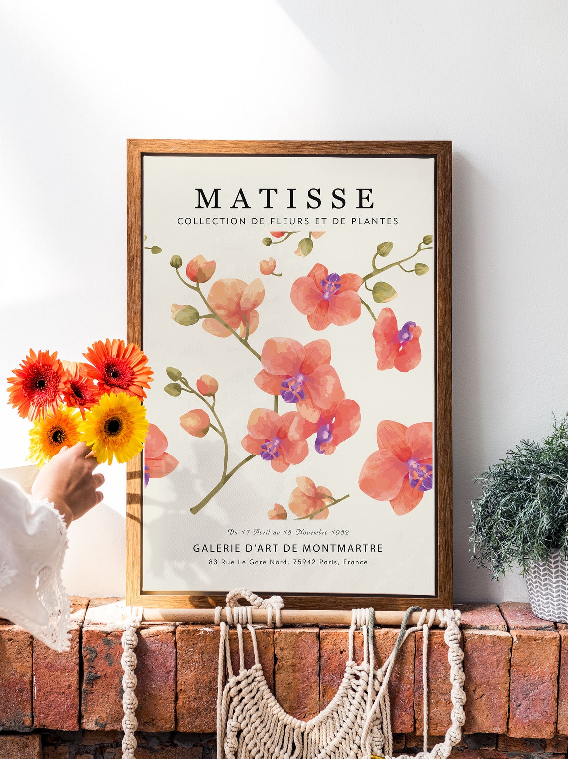 Matisse Flower Market Poster Print - Image 4