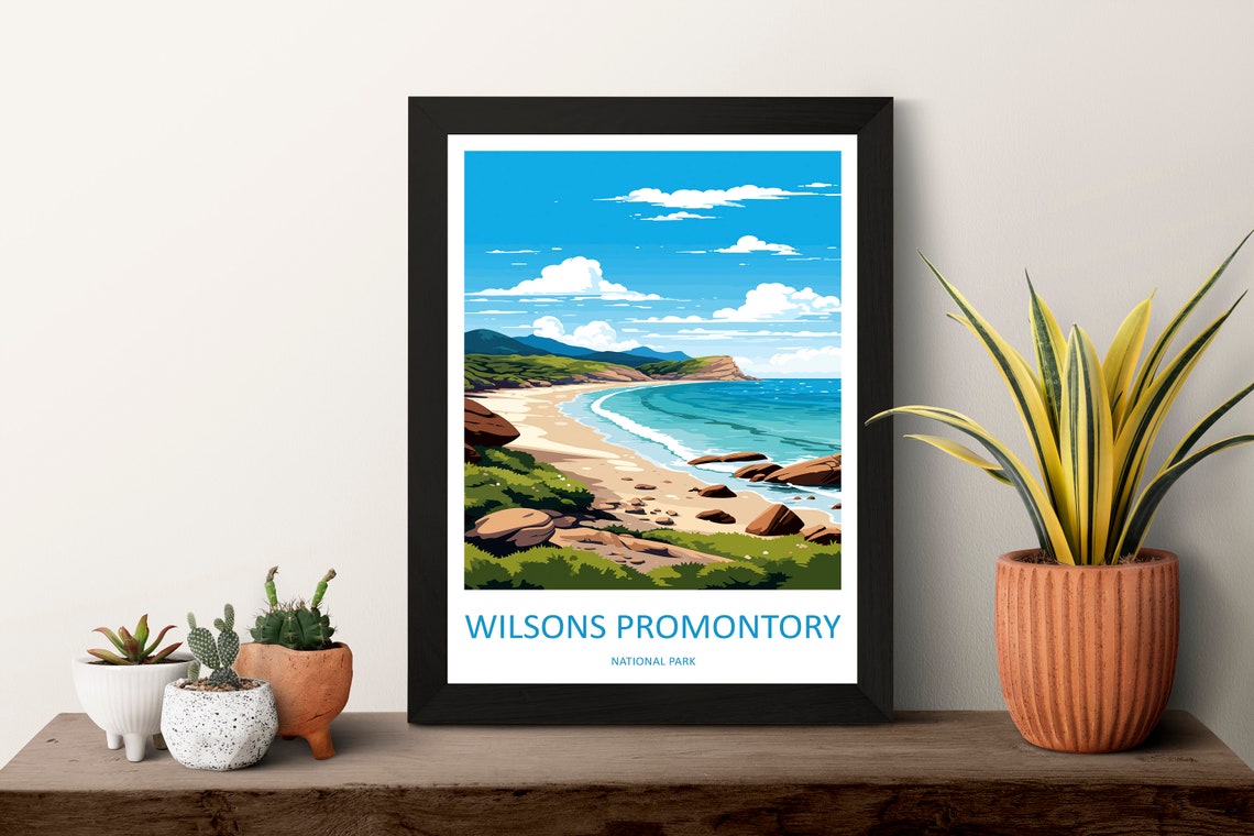 Wilsons Promontory National Park Sandy Bay Beach Australia Poster - Image 3