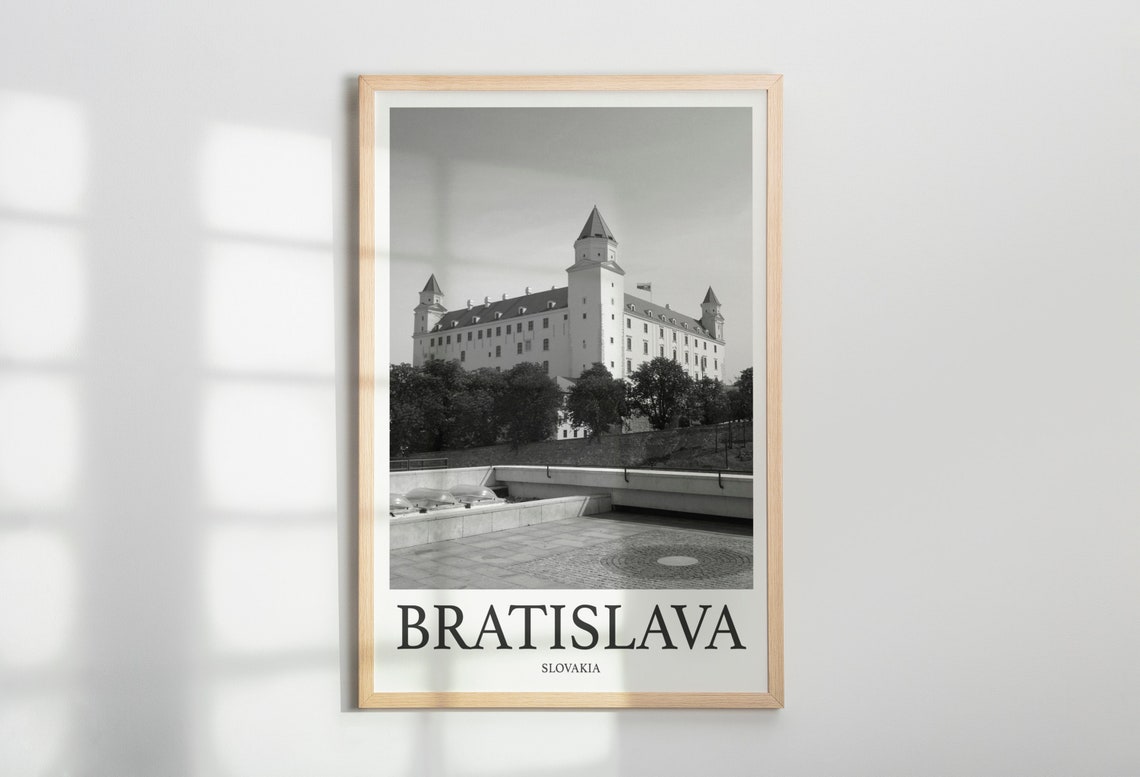 Bratislava Photo Print Of Bratislava Slovakia Travel Photo Hanging Decor Photo Travel Art Gift For Travel Artwork Wall Art Framed Photo