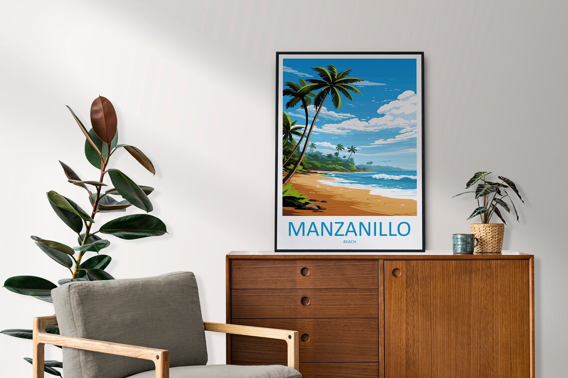 Manuel Antonio Beach Travel Poster, Costa Rica - Image 2