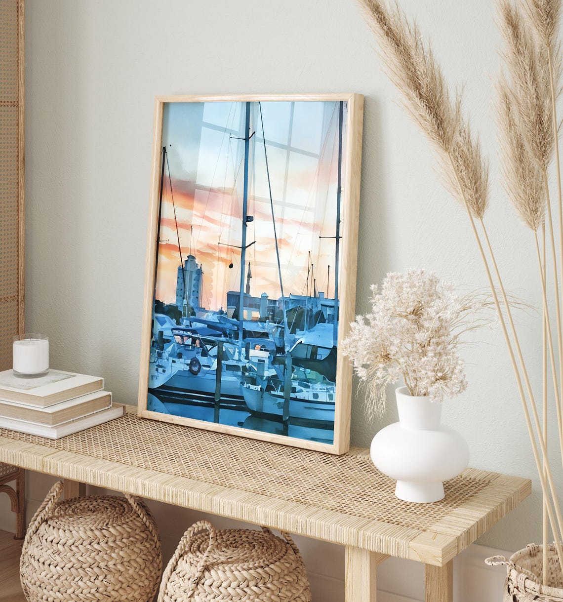 Sarasota Art Print Sarasota Wall Art Watercolor Art Painting Sarasota Gift Sarasota Poster Travel Poster Print Sarasota Artwork - Image 2