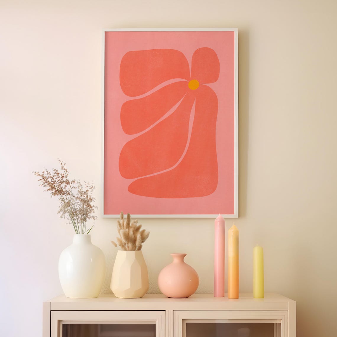 Bold Flower - Floral Art Print - Image 5