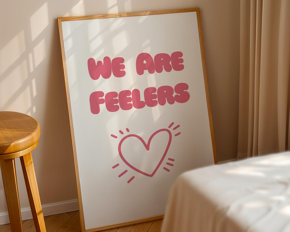 We Are Feelers, Funny Quote Poster For Kitchen - Image 5