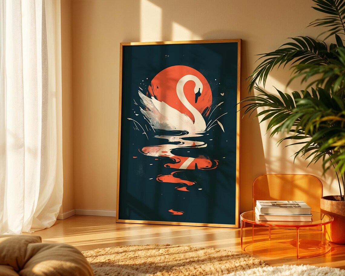 Swan, Home Kitchen Office And Room Decor