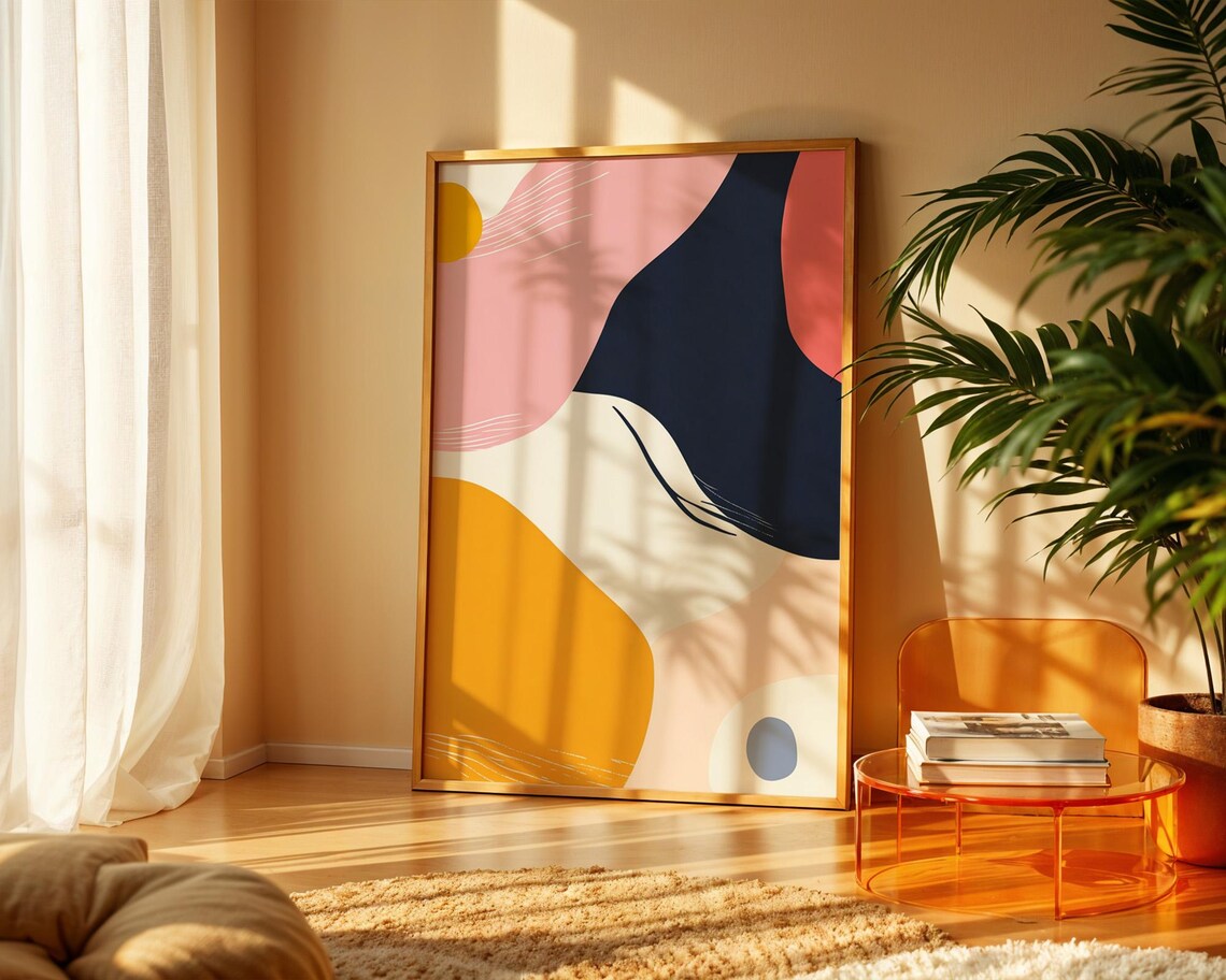 Fluid Background Minimalist Decor, Home and Office
