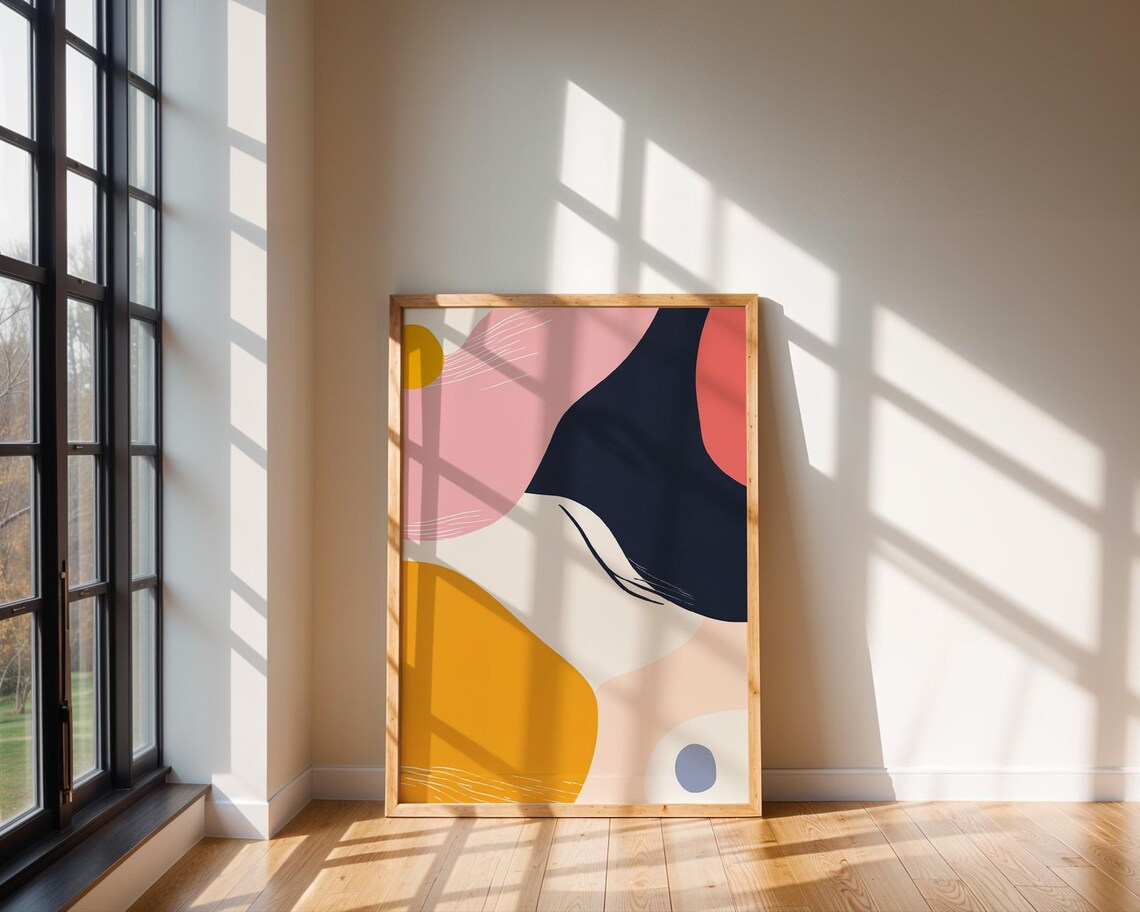 Fluid Background Minimalist Decor, Home and Office - Image 6