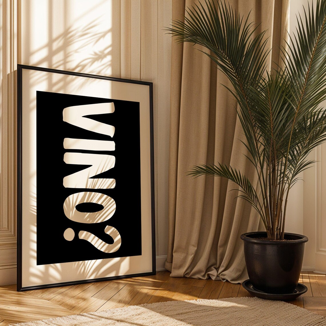 Wine Instant Wine Cocktail Poster, Bar Cart Art - Image 2