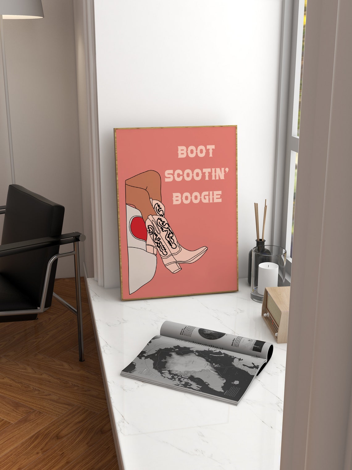 Boot Scootin Boogie Western Boho Cowgirl Decor - Image 3