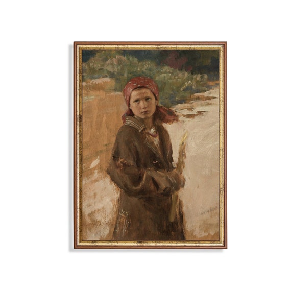 Printed And Shipped Boy With Candle Vintage Young Boy Portrait Antique Portrait Print Physical Art Prints Moody Rustic Fine Art