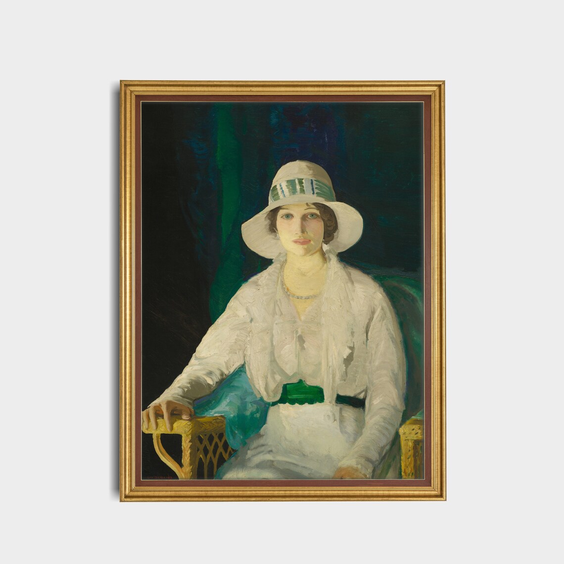 Vintage Victorian Woman Portrait Art Print - Image 3