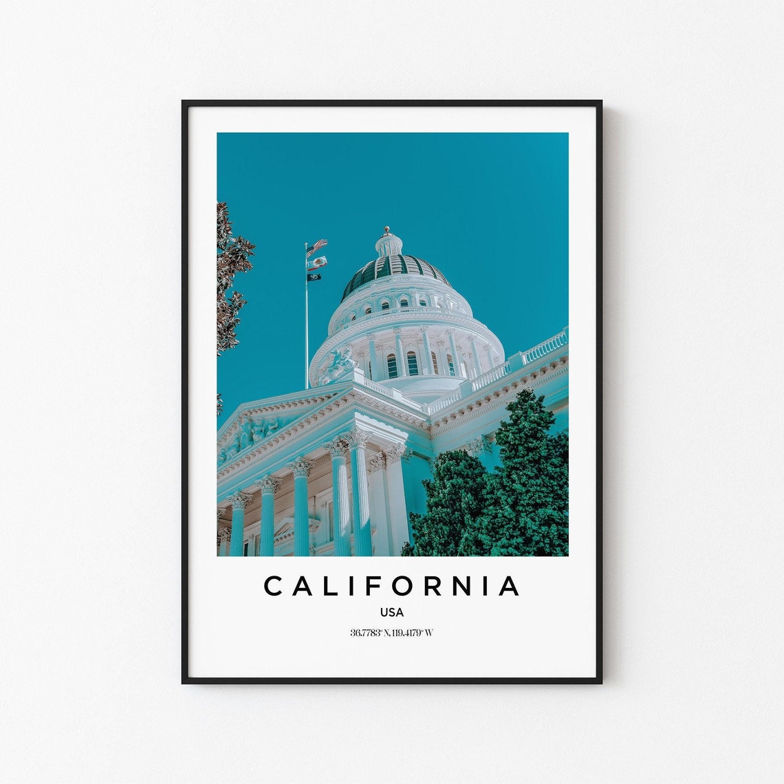 California Art California Print California Poster California Art California Photo California Map California Painting California Travel