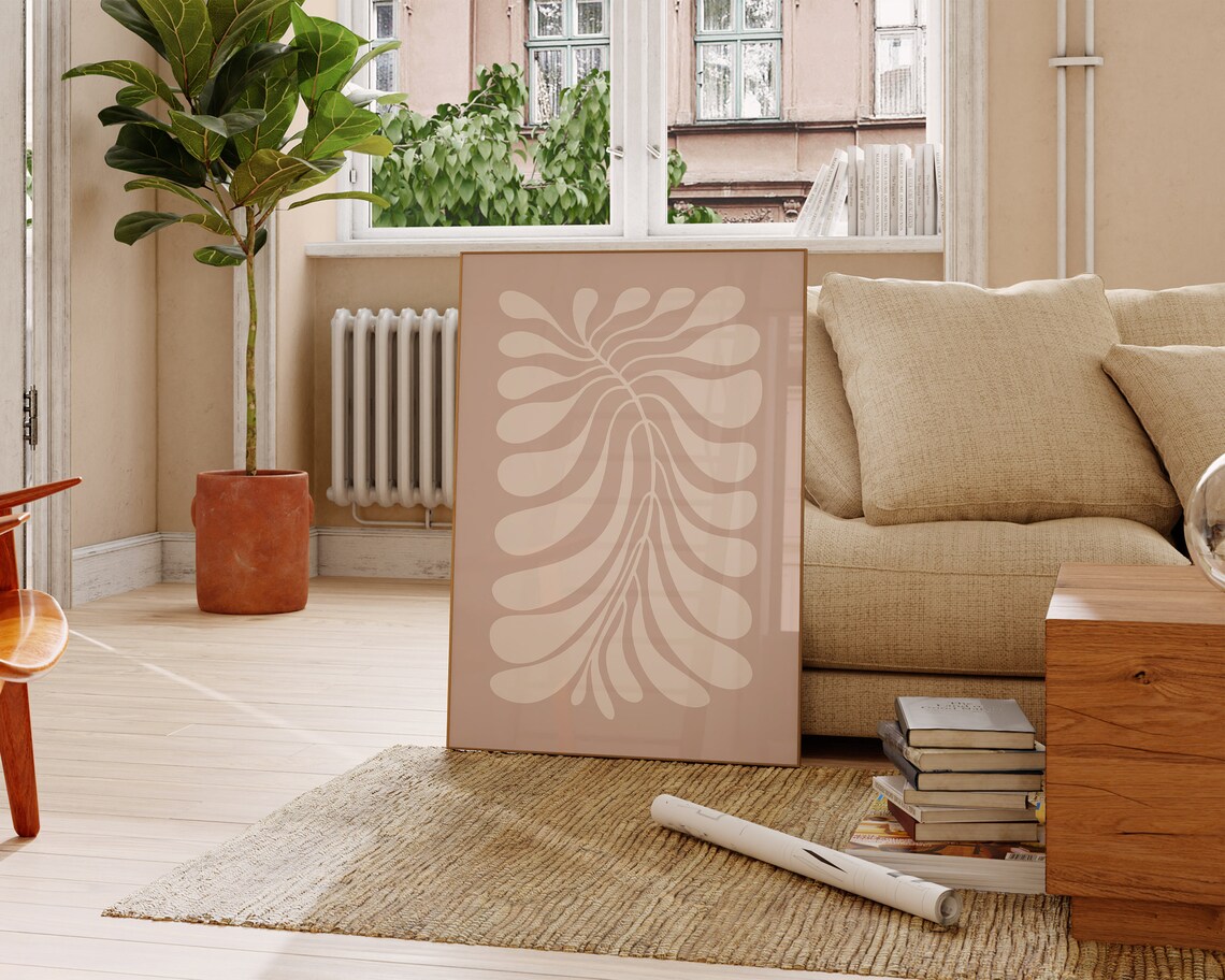 Abstract Botanical Wall Art, Matisse-Inspired Print - Image 2