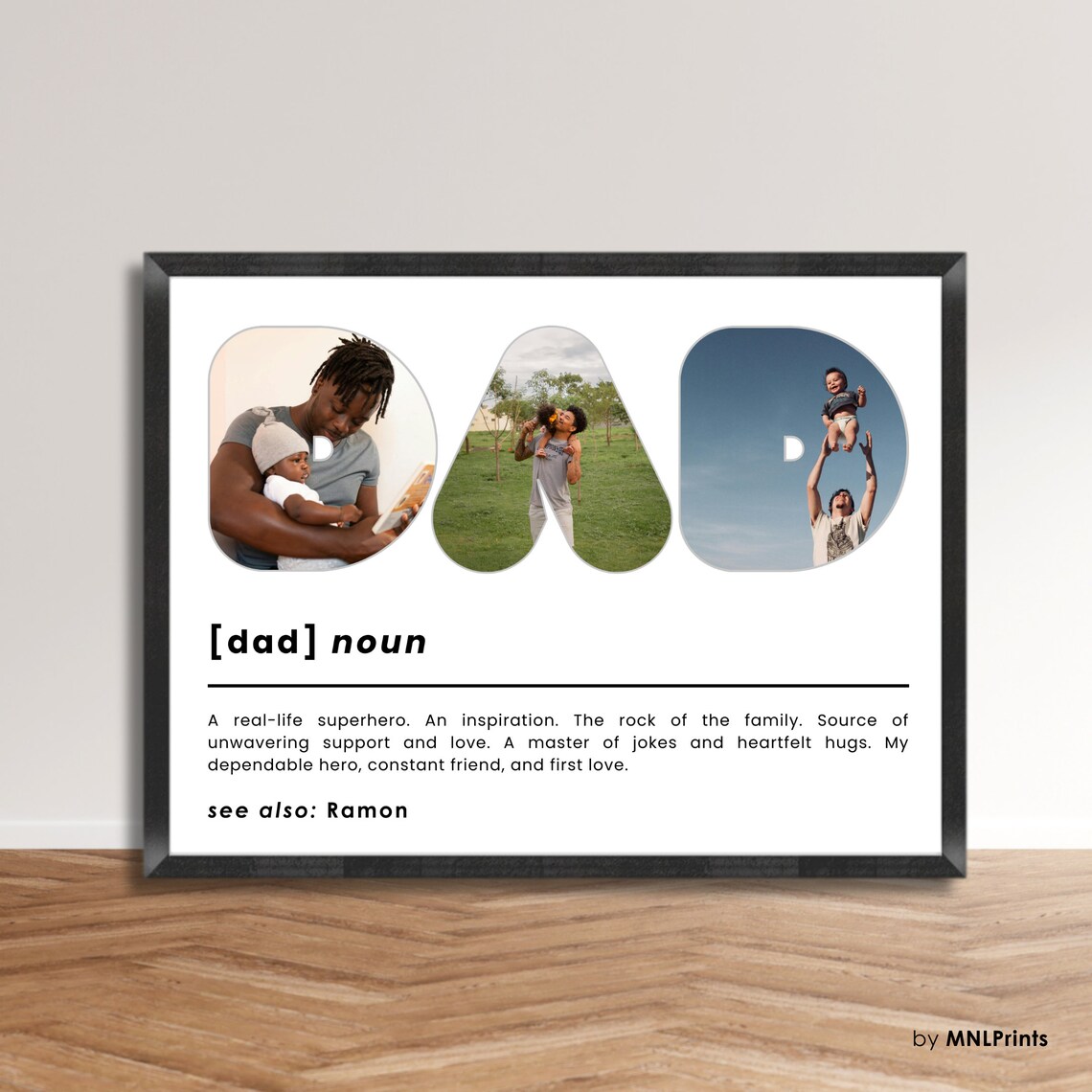 Dad Photo Collage, Father’s Day Gift - Image 3