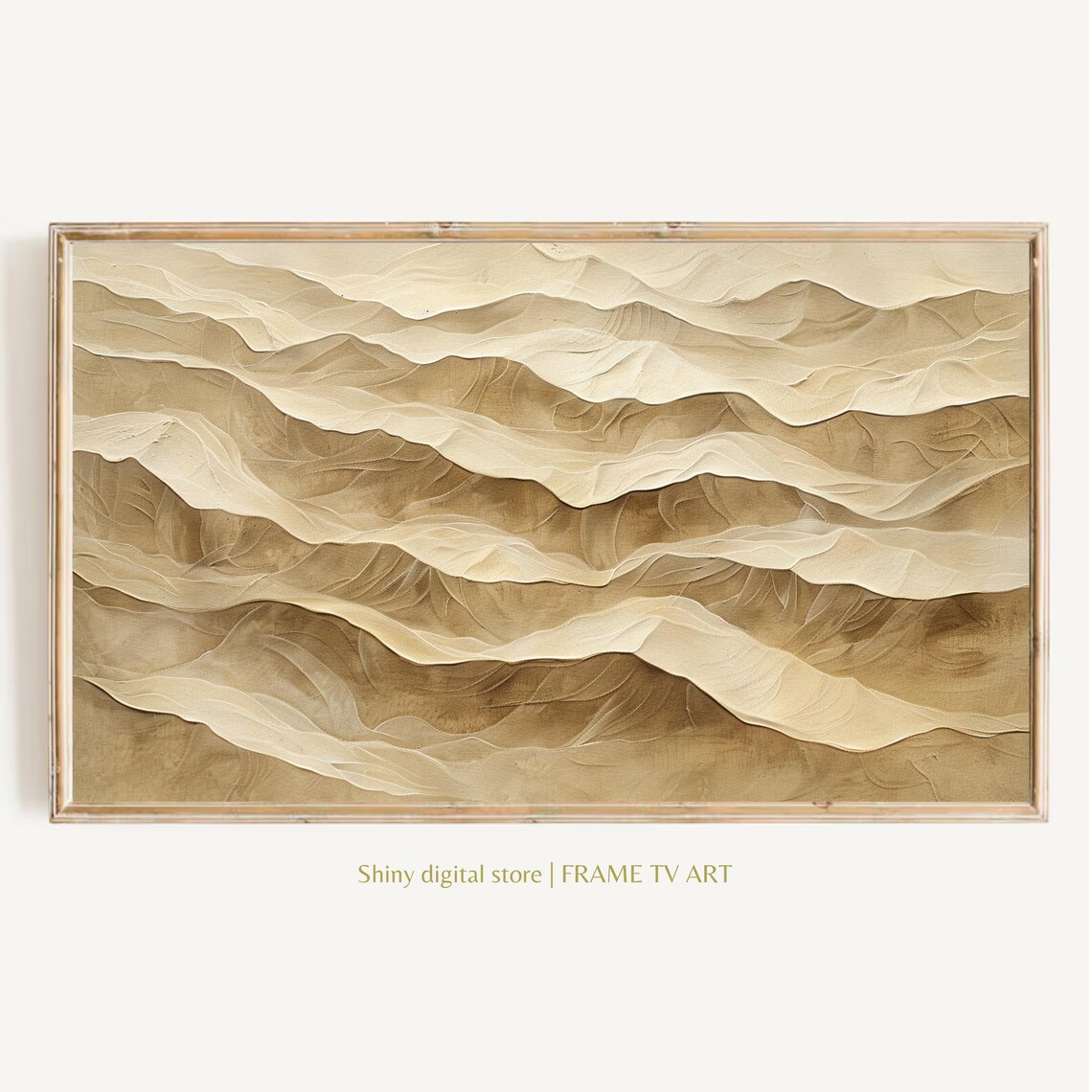 Summer Sand Abstract Minimal Texture, Housewarming Gift