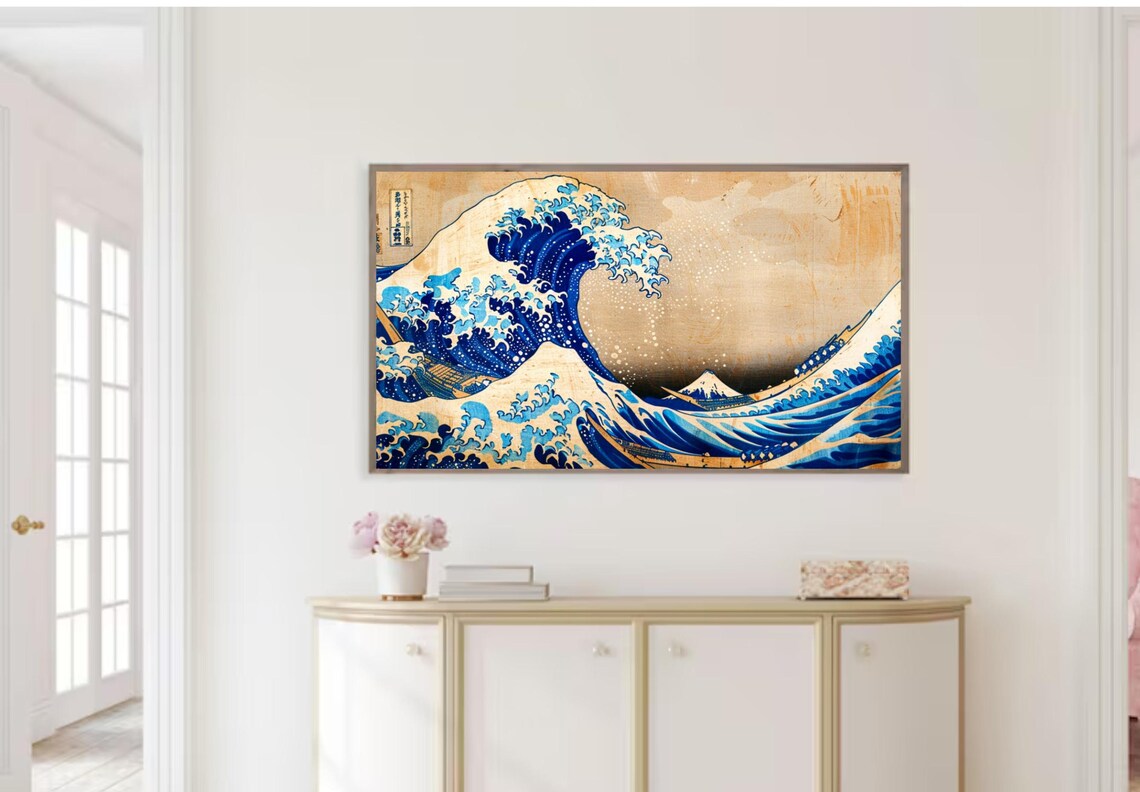 Hokusai The Great Wave off Kanagawa Japanese Woodblock Art Print - Image 2