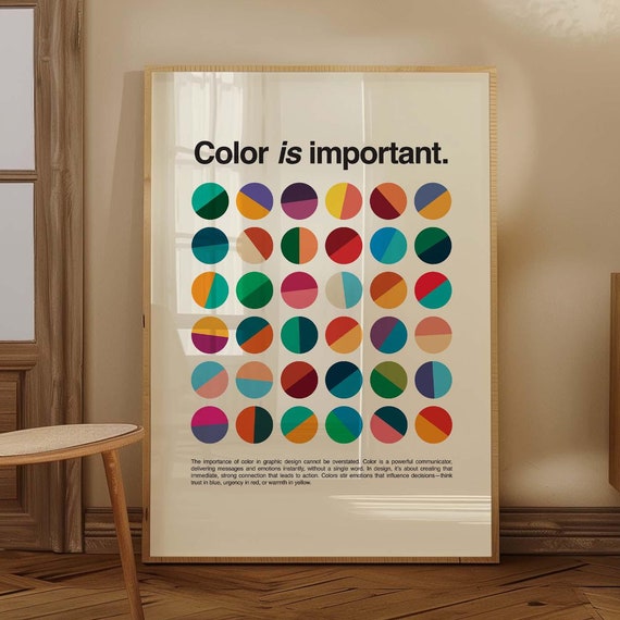 Graphic Design Poster Exhibition Poster Bauhaus Cool Poster Type Poster Color Palette Print Principles Of Design Color Theory Poster