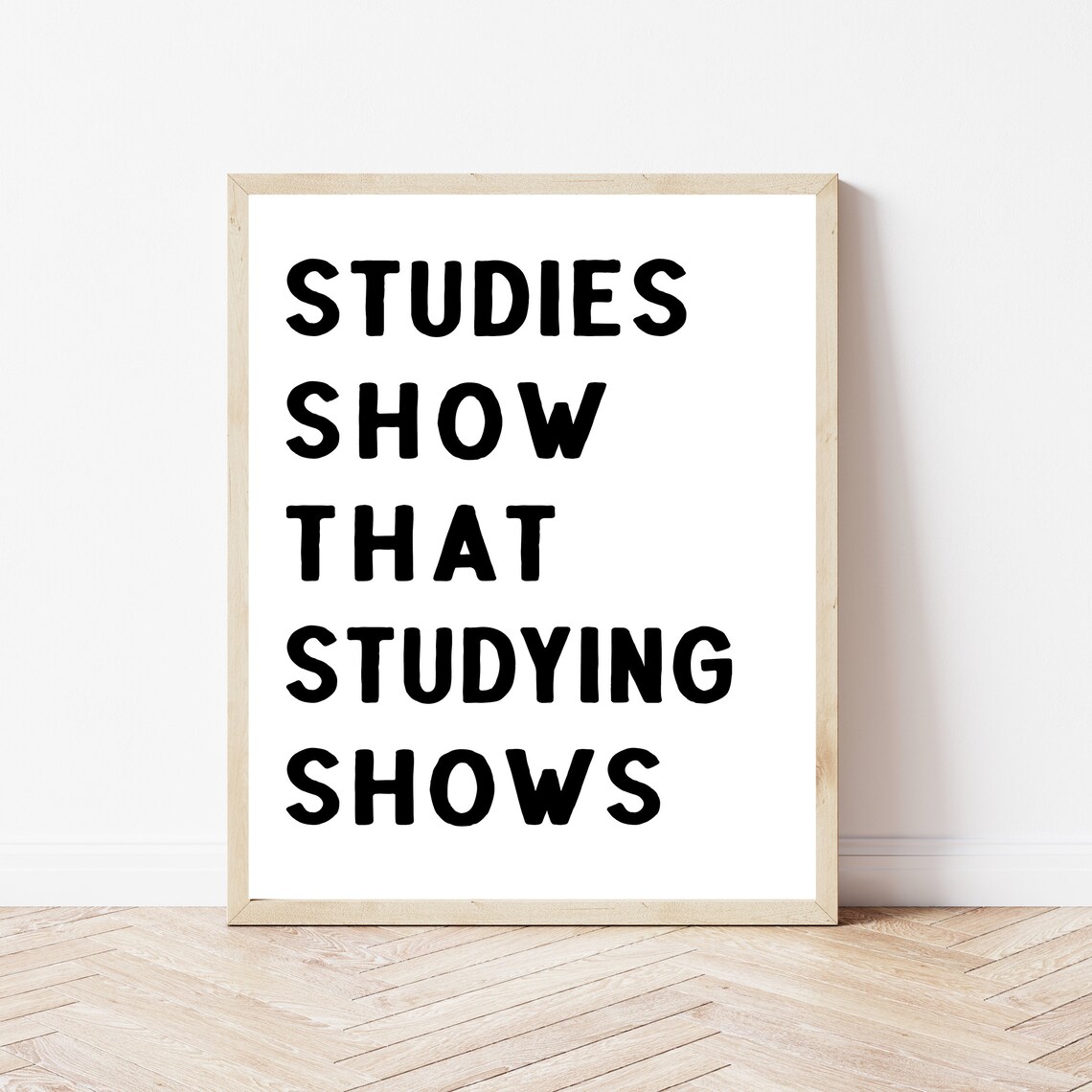 High School Classroom Funny Math Teacher Art Print